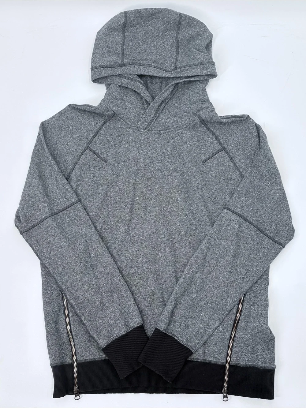 Lululemon Om & Roam Heathered Speckled Black Pullover Sweater